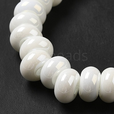 Opaque Glass Beads Strands LAMP-G156-20L-1