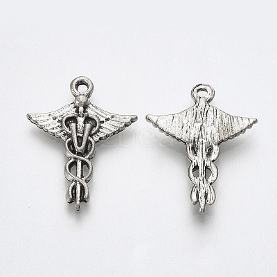 Tibetan Style Alloy Pendants LS-TIBE-T010-27AS-RS-1