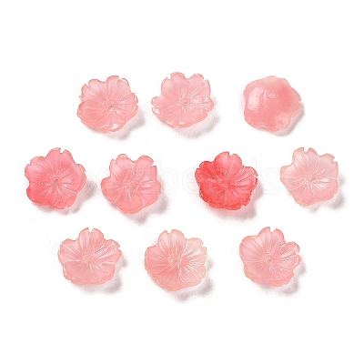 Synthetic Coral Dyed Beads CORA-P008-01B-02-1