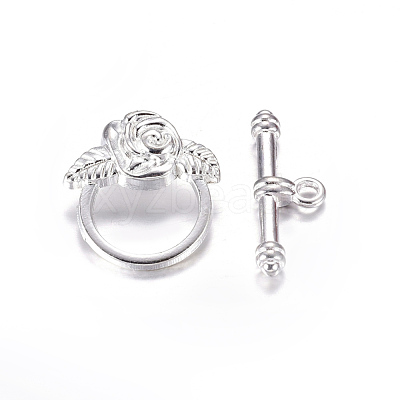 Tibetan Style Alloy Toggle Clasps X-LF0026Y-S-1