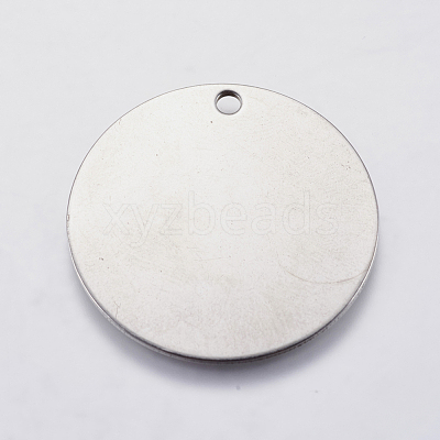 Tarnish Resistant 304 Stainless Steel Stamping Blank Tag Pendants STAS-F139-032P-1
