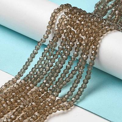 Transparent Glass Beads Strands LS-EGLA-A035-T4mm-D16-1