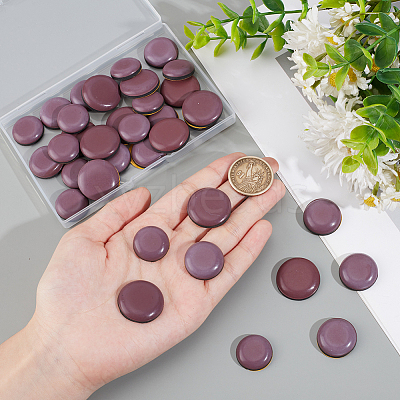 36Pcs 3 Styles Teflon & Rubber & EVA & Oil Glue Self-adhesive Furniture Protection Pads AJEW-CN0002-94C-1