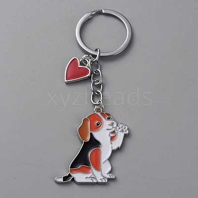 Animal Theme Alloy Keychain KEYC-SZC0007-01B-1