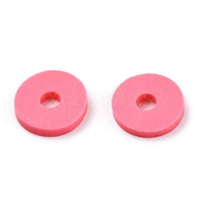Handmade Polymer Clay Beads CLAY-R067-6.0mm-B25-1