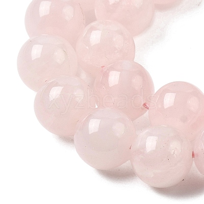 Natural Madagascar Rose Quartz Beads Strands G-B167-A05-10mm-1