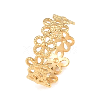 304 Stainless Steel Cuff Open Rings LS-RJEW-P175-01A-G-1