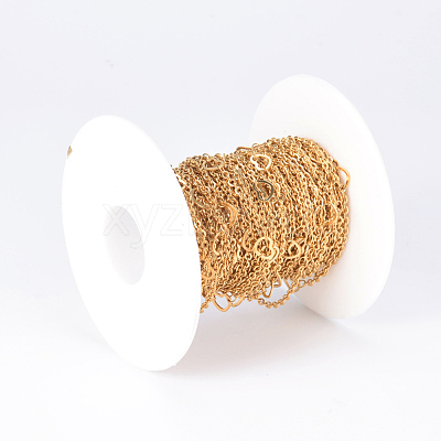 Ion Plating(IP) 304 Stainless Steel Cable Chains CHS-E017-01G-1