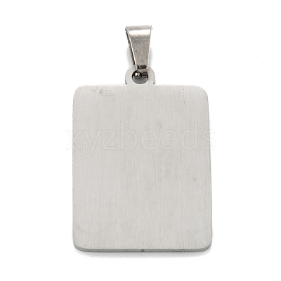 Non-Tarnish 304 Stainless Steel Pendants STAS-K216-48H-P-1