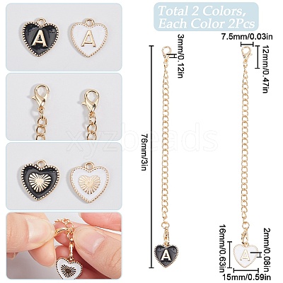 2 Sets Alloy Enamel Cup Pendant Decorations HJEW-SC0001-56A-1