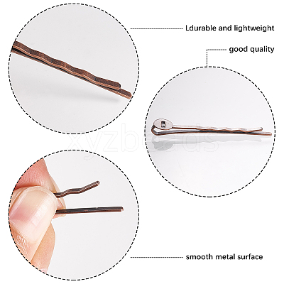 Iron Hair Bobby Pin Findings Sets PHAR-PH0001-07-WH-1