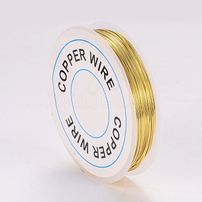 Round Copper Jewelry Wire X-CWIR-CW0.6mm-07-1