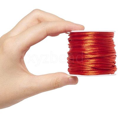 Nylon Satin Rattail Cord NWIR-PH0001-22-1