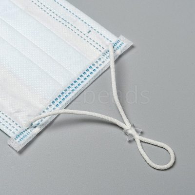 Star PVC Plastic Cord Lock for Mouth Cover KY-D013-02B-1