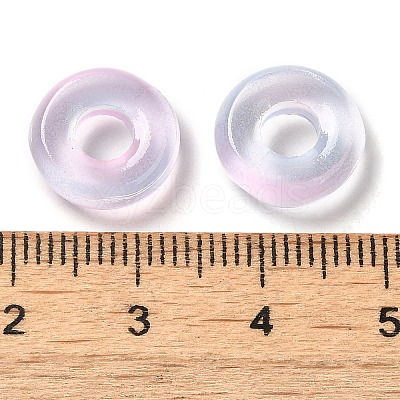 Transparent Glass European Beads GLAA-A012-03E-1