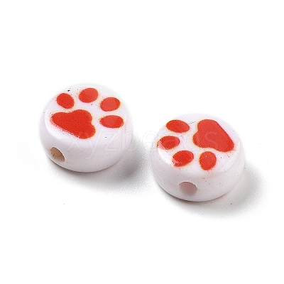 Opaque Acrylic Beads OACR-D282-03A-1