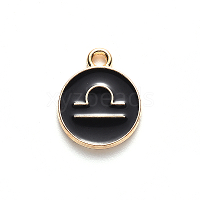 Alloy Enamel Pendants LS-X-ENAM-S124-01A-08K-1