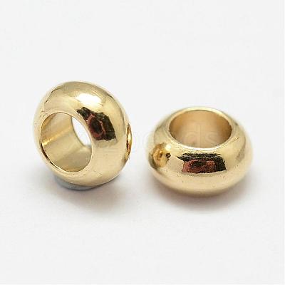 Brass Beads KK-P095-05-B-1