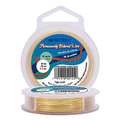 Round Craft Copper Wire CWIR-BC0001-0.5mm-KCG-1