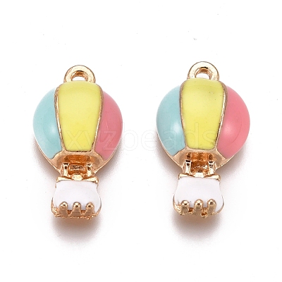 Alloy Enamel Pendants ENAM-I044-09C-1