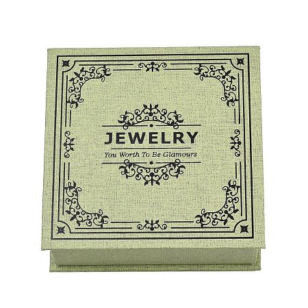 Floral Printed Paper Jewelry Display Magnetic Cases CON-K015-03C-02-1