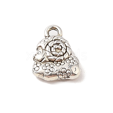 Tibetan Style Alloy Charms TIBE-Q090-10AS-1