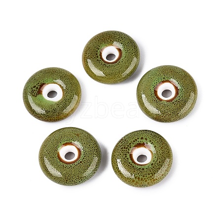 Vintage Handmade Porcelain Beads PORC-N013-20-07-1