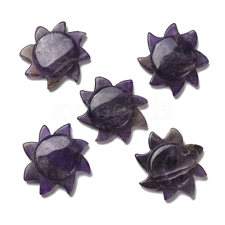 Natural Amethyst Cabochons G-Q190-01C-1