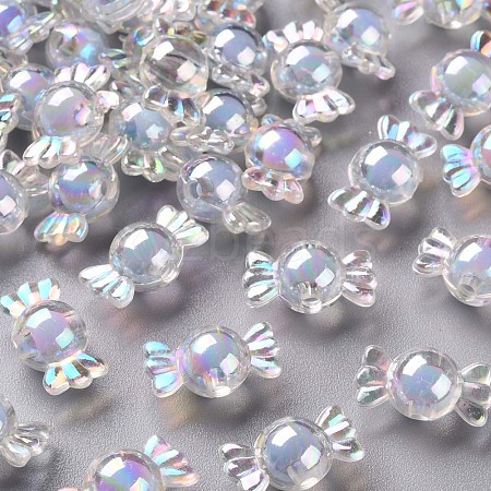 Transparent Acrylic Beads TACR-S152-03B-SS2113-1