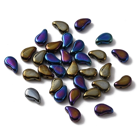 380Pcs Electroplate Czech Glass Beads EGLA-WH0001-09A-1