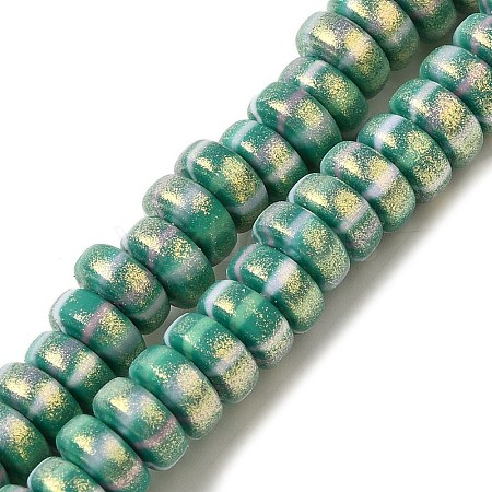 Handmade Polymer Clay Beads Strands CLAY-H006-03F-1