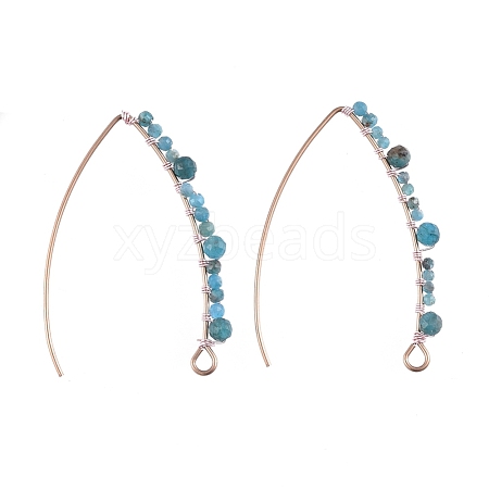 304 Stainless Steel Earring Hooks EJEW-JE03947-02-1