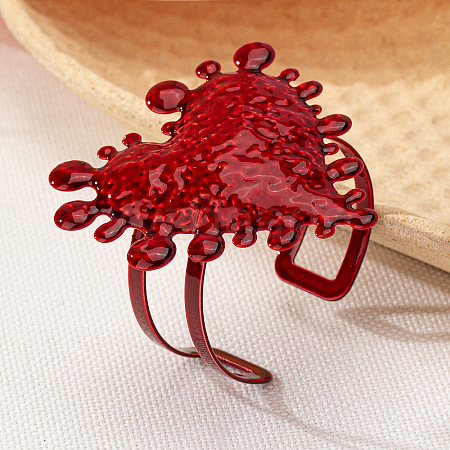 Baking Paint Alloy Cuff Bangles for Women WGD946B-03-1