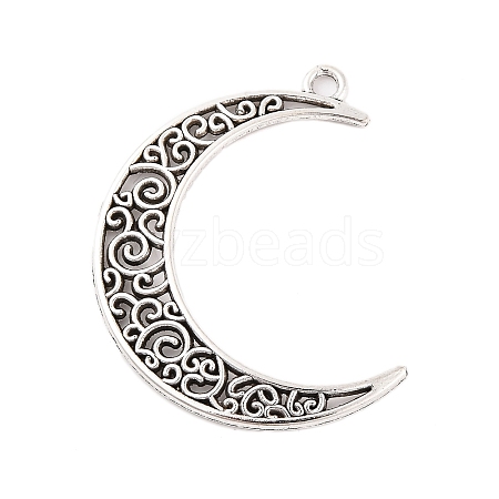 Tibetan Style Alloy Pendants TIBEP-R304-001AS-LF-1