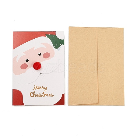 Rectangle Paper Greeting Card AJEW-P123-B05-1