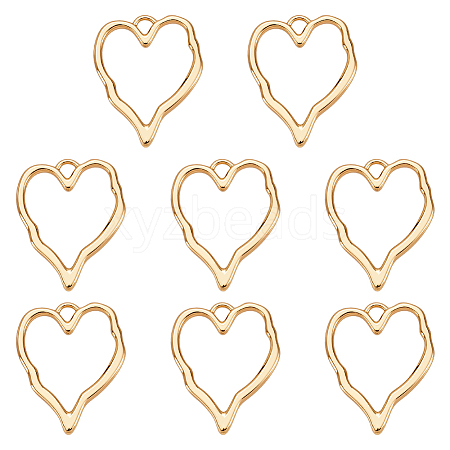 8Pcs Brass Pendants KK-NB0004-24-1