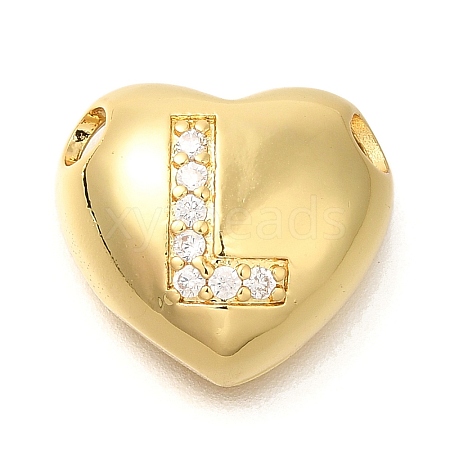 Rack Plating
 Brass Micro Pave Cubic Zirconia Pendants KK-I722-04G-L-1