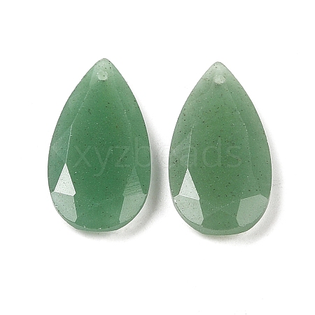 Natural Green Aventurine Pendants G-M440-01A-1