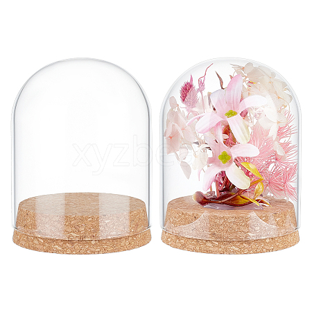 Glass Dome Cover AJEW-WH0083-47A-1