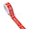 Self-Adhesive Paper Warning Tag Stickers DIY-K039-04A-2