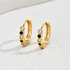 Elegant Brass Hoop Earrings WQ9921-4