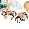 Natural Citrine Crab Display Decorations PW-WG0F92B-02-2