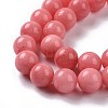 Natural Malaysia Jade Beads Strands G-A146-10mm-B08-6