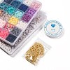 DIY Heishi Bead Style Stretch Bracelets Making Kits DIY-JP0005-86-4