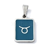 304 Stainless Steel Pendants STAS-C097-56P-07-1