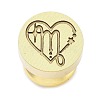 Constellation Golden Tone Wax Seal Brass Stamp Heads LS-STAM-P002-02G-02-1