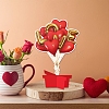 6Pcs 6 Styles Valentine's Day Paper Balloon Display Decoration PW-WGC5AE1-01-4