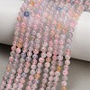 Natural Morganite Beads Strands GG-G476-4mm-01-1