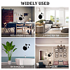 CREATCABIN 1 Set Plastic Mirror Wall Stickers AJEW-CN0001-65A-5