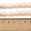 Natural Cultured Freshwater Pearl Beads Strands PEAR-I007-01E-01B-5